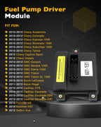 Fuel Pump Driver Module for Chevy Avalanche GMC Cadillac Escalade 2010 2012 6.0L