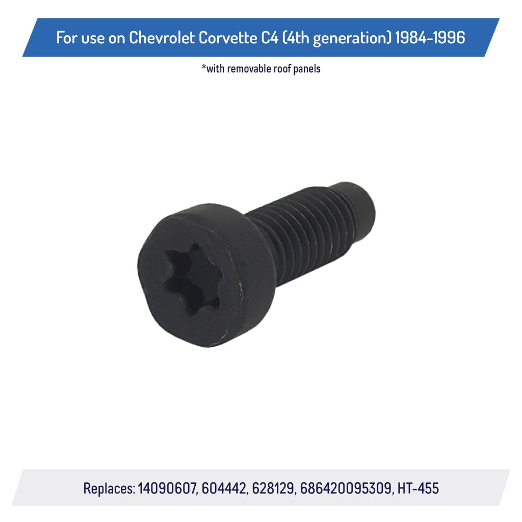 14090607 Front Attaching Bolts for Corvette C4 1984 1996 Removable Roof Panel