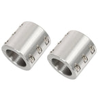 2Pcs Universal 2 Inch OD Tube Clamps Roll Cage Mount Long