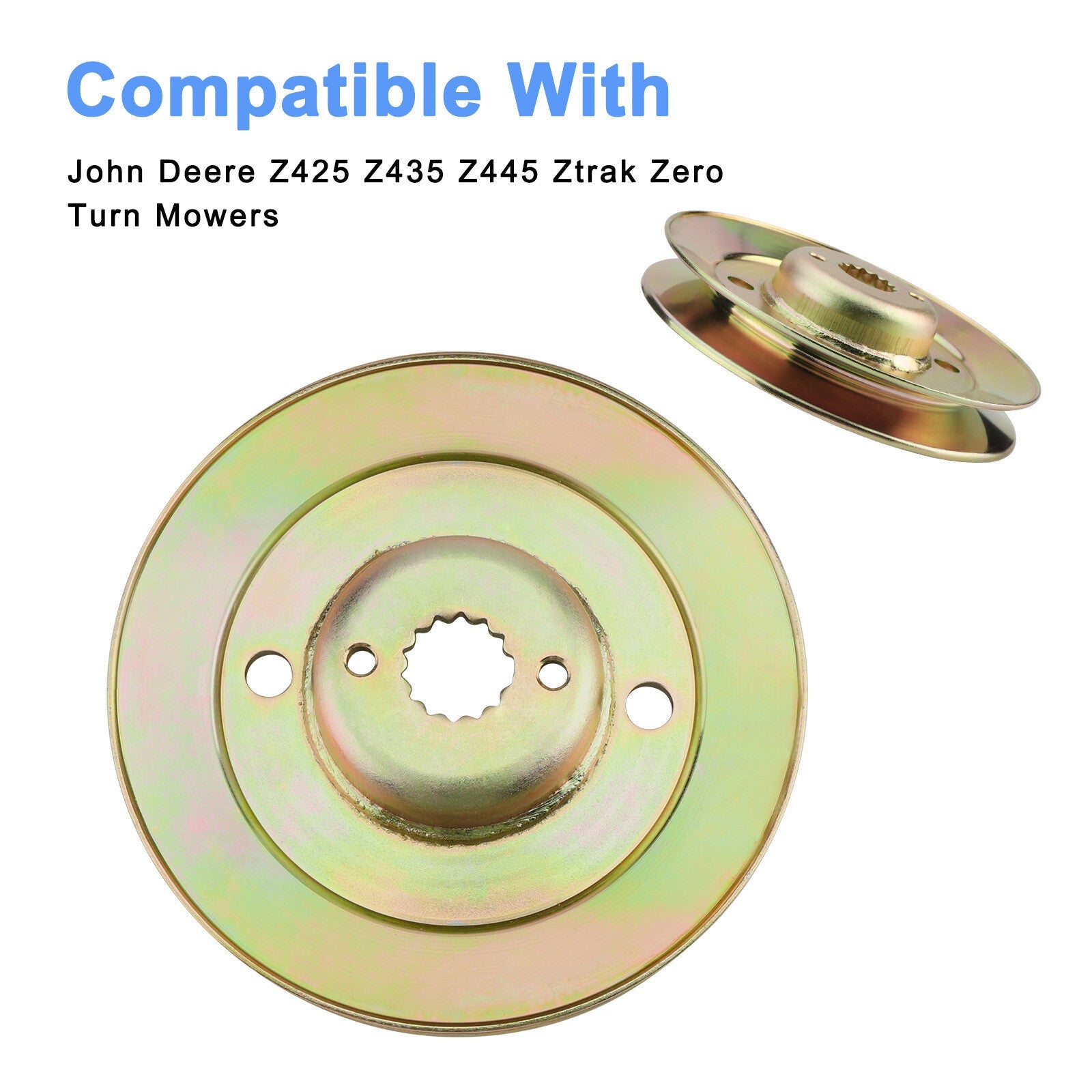 M163464 Deck Spindle Pulley for John Deere Z425 Z435 Z445 EZtrak Zero Turn Mower