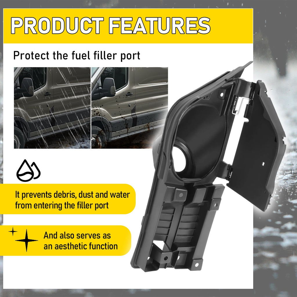 Fuel Filler Door Housing Pocket Hinge for 2015-2023 Ford Transit Van 150 250 350