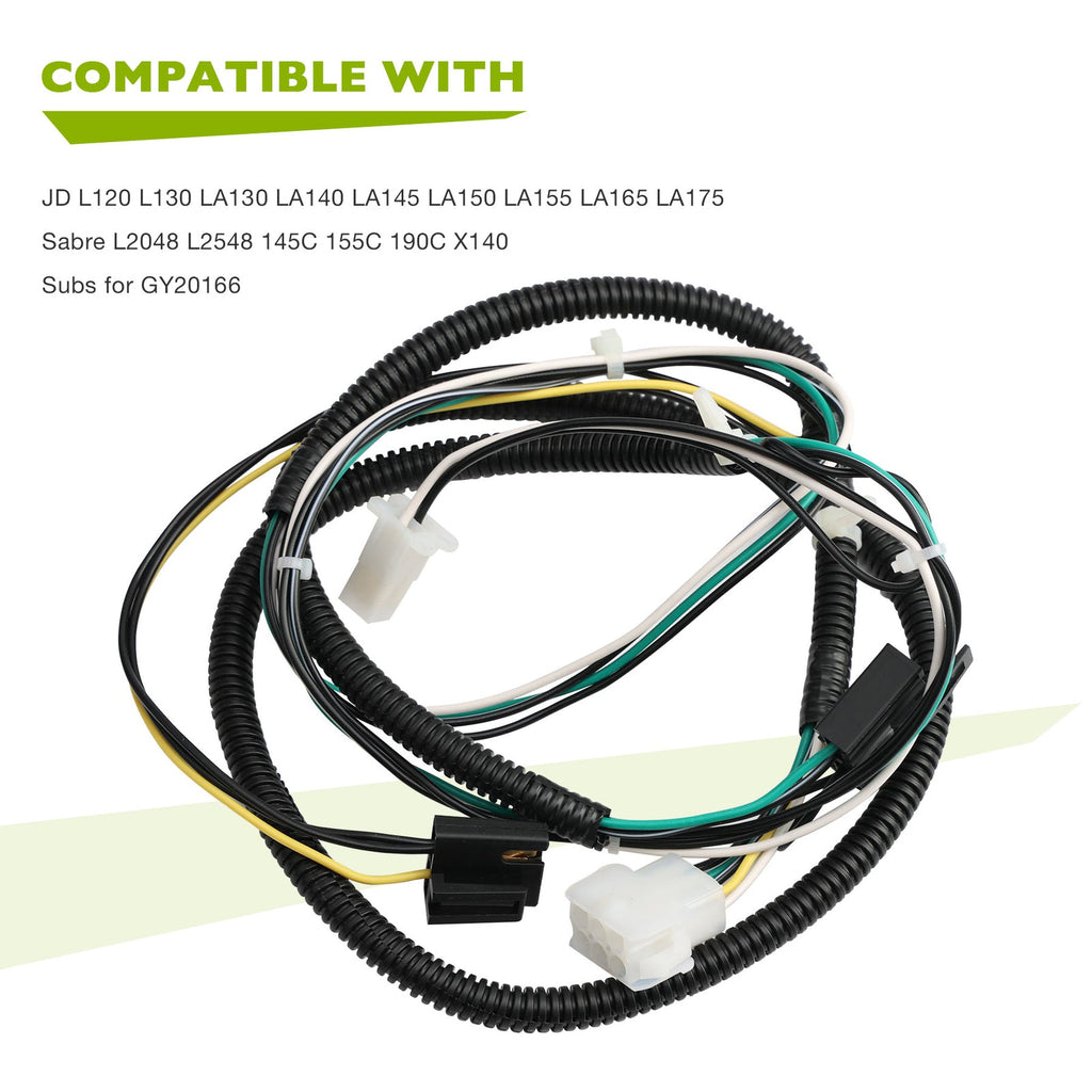 GY21127 Rear PTO Clutch Wire Harness For John Deere L120/130 LA130/140 GY20166