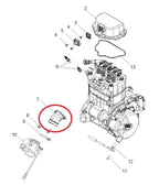 1253527 Carburetor Intake Manifold Boot For Polaris Sportsman Ranger 04 09