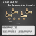 Tie Rod Kit for Honda Foreman 500 Rincon 650 680 Rubicon 500 Fourtrax 300 93 16