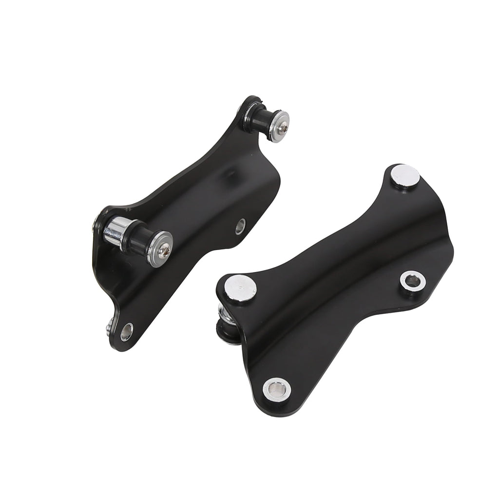 Black Docking Hardware Kit 4 Point for Harley Davidson Touring 2014 2026 2023