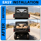 Rear Cargo Rack Bed Rack For Polaris Ranger XP 570 900 1000 Crew 15 25 Steel