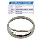 8590743 Chrome Bezel for Mercury MerCruiser Tachometer MercMonitor 88mm SC1000