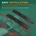 120950003 Lawn Mower Mulching Blades for Toro Ex Mark ECKA30 22205TE 20120 2x