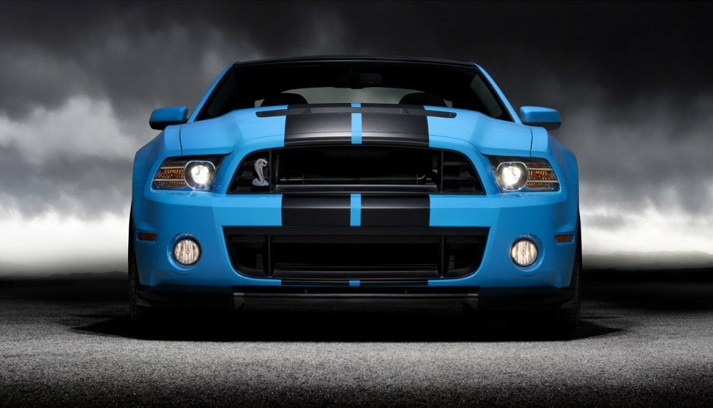 10 Inch Black Carbon Fiber Vinyl Rally Stripes Racing Stripe for Ford Mustang Cobra