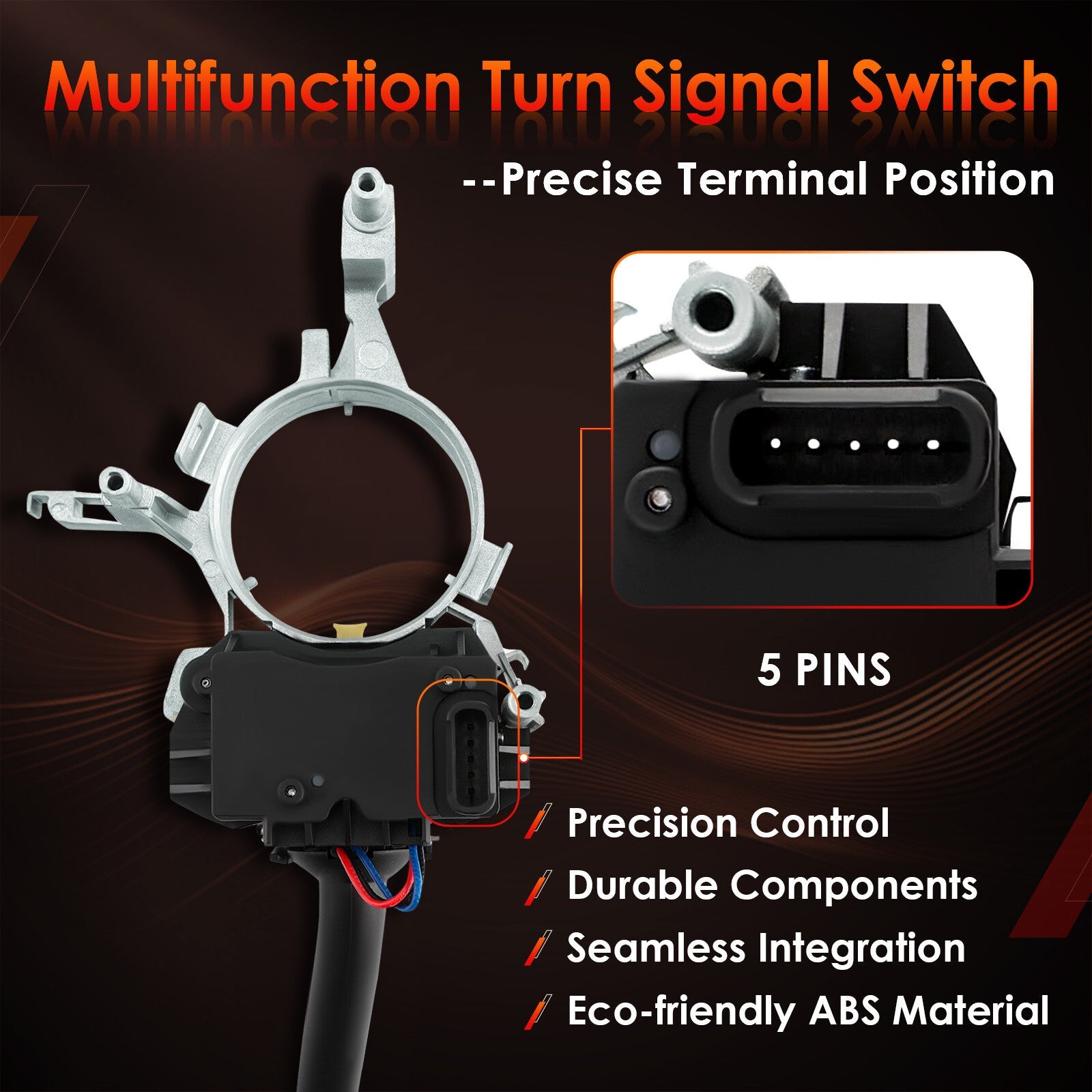 CBS1701 Turn Signal Windshield Wiper Switch for Chrysler 300 Dodge Charger 05 10