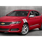 3 Inch Dual Fender Stripe Hash Mark Decal Graphic Kit For 14 19 Chevy Impala