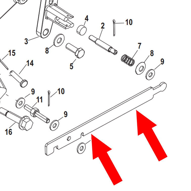 Shift Cable Adjustment Tool for MerCruiser Bravo 1 2 3 X XR 91-12427T
