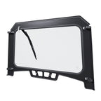 Glass Front Full Windshield for 2019-2023 Polaris RZR XP XP4 1000 Black