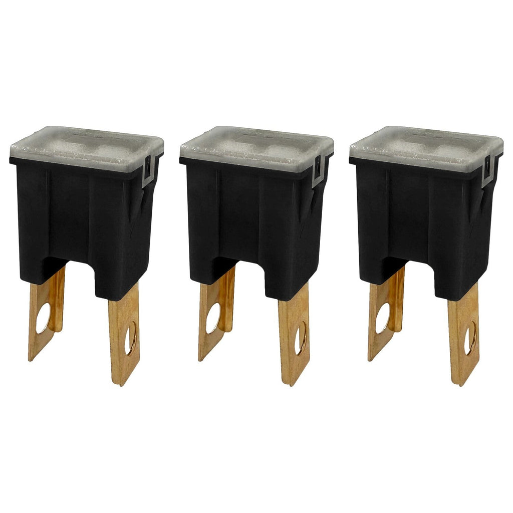 80A Straight Male Fuse Cartridge FLM PAL Auto Link for Car Truck RV SUV 3 Pack