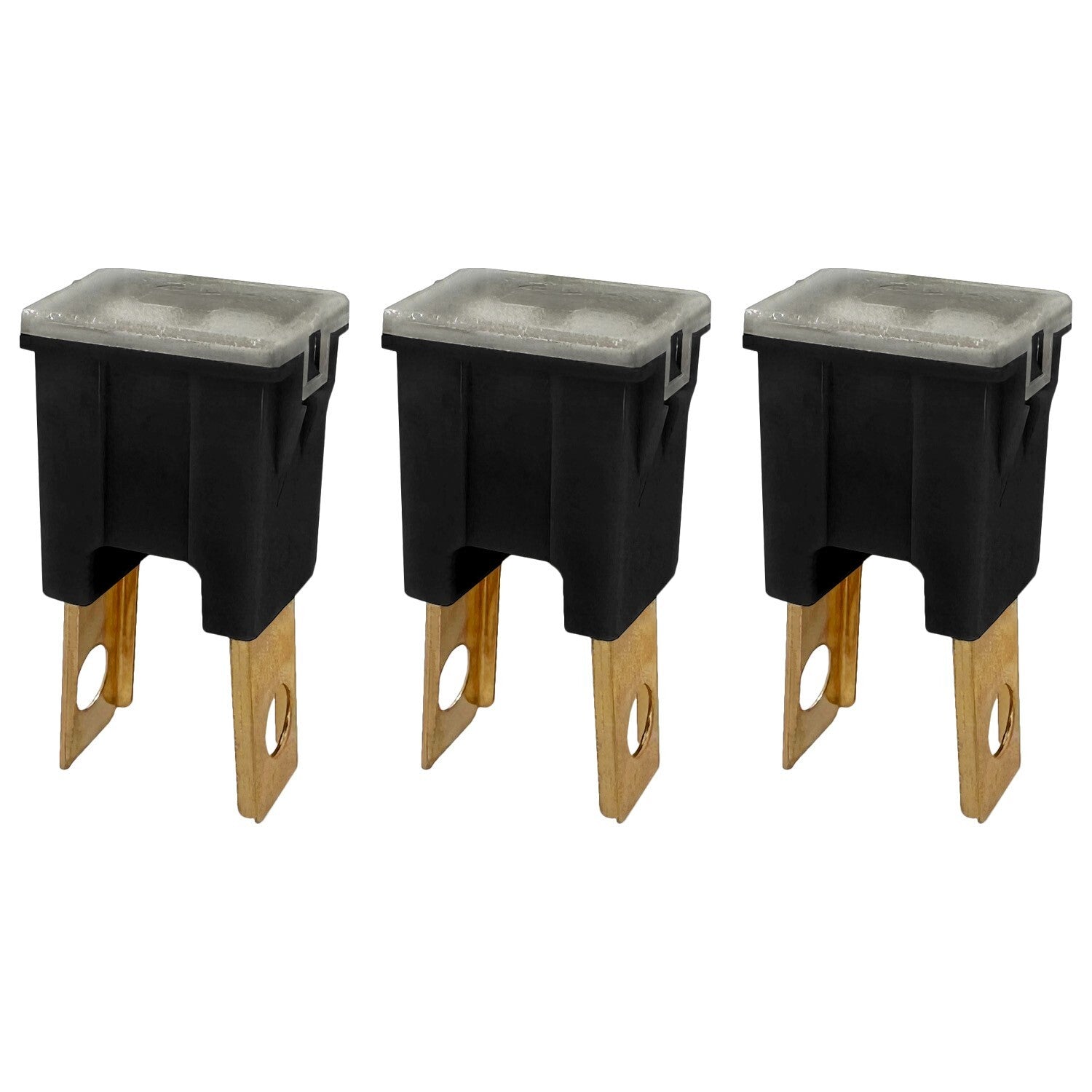 80A Straight Male Fuse Cartridge FLM PAL Auto Link for Car Truck RV SUV 3 Pack