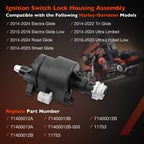 Ignition Switch Housing Assy for Harley Electra Road Street Tri Glide 2014 2023