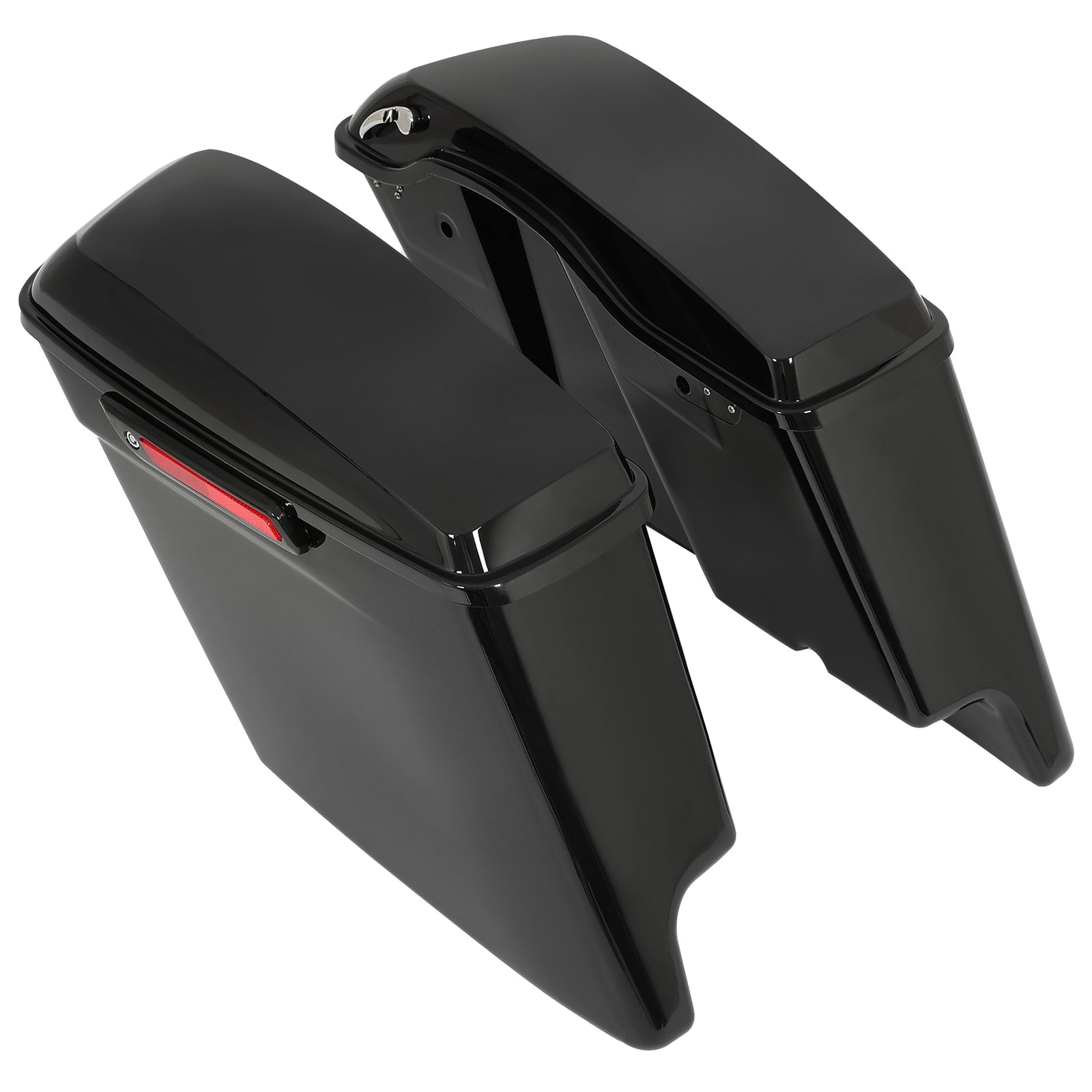Fits Harley Touring Street Glide 14-24 5 Stretched Extended Hard Saddle Bags