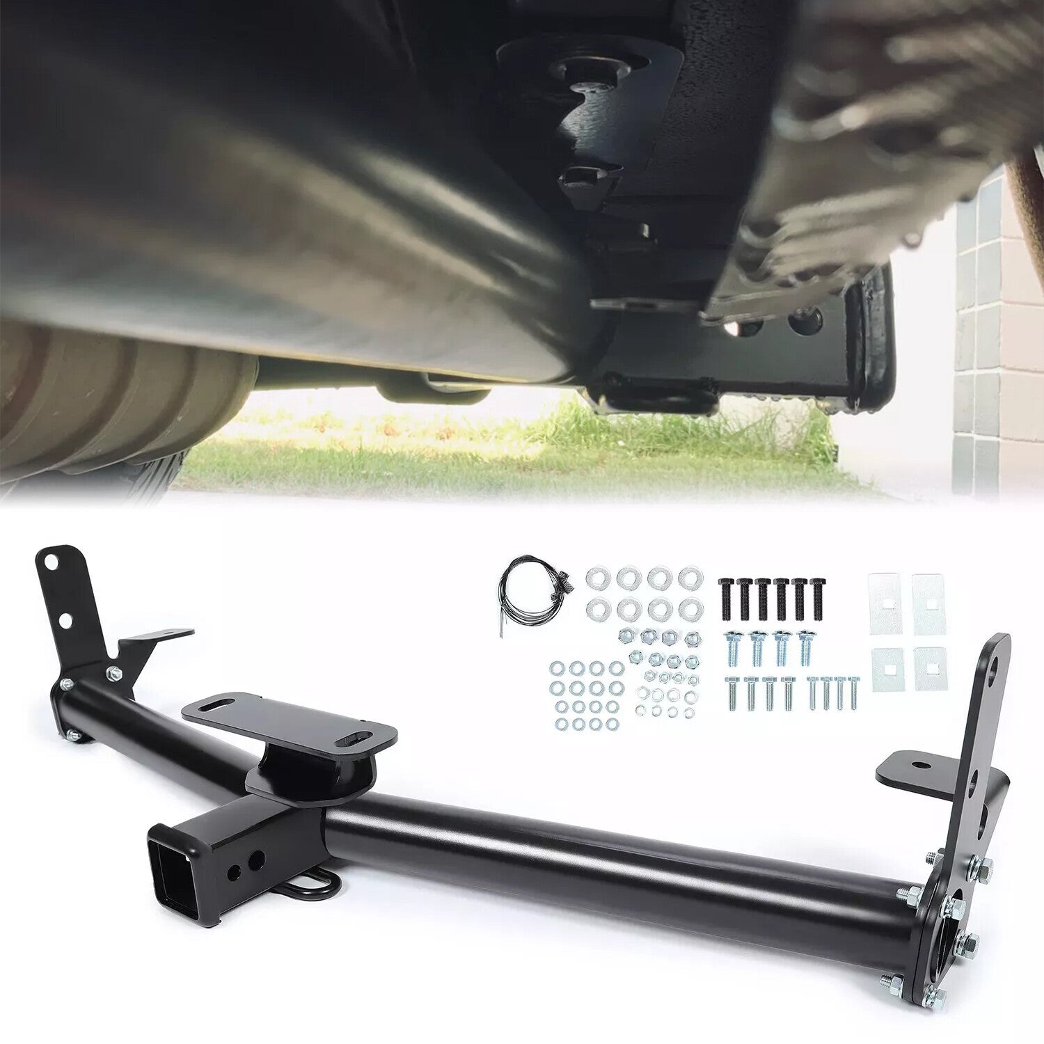 8000LBS Class 3 Trailer Hitch Receiver Tow for Equinox Terrain Vue Torrent 02-17