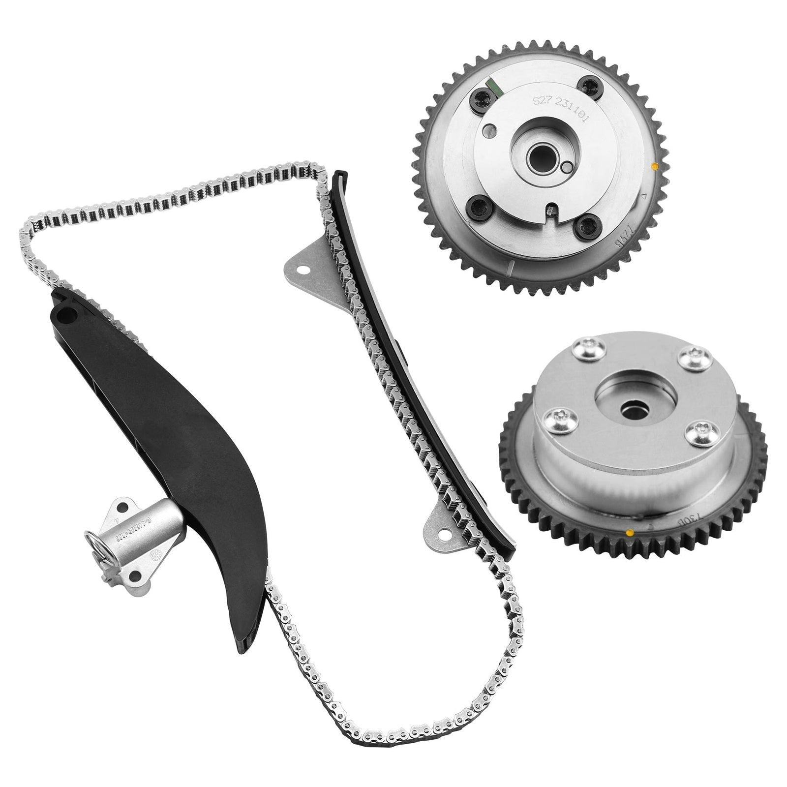 Timing Chain Kit Exhaust Intake CVVT Gear for Hyundai Kia Soul Elantra 2.0T 1.8L
