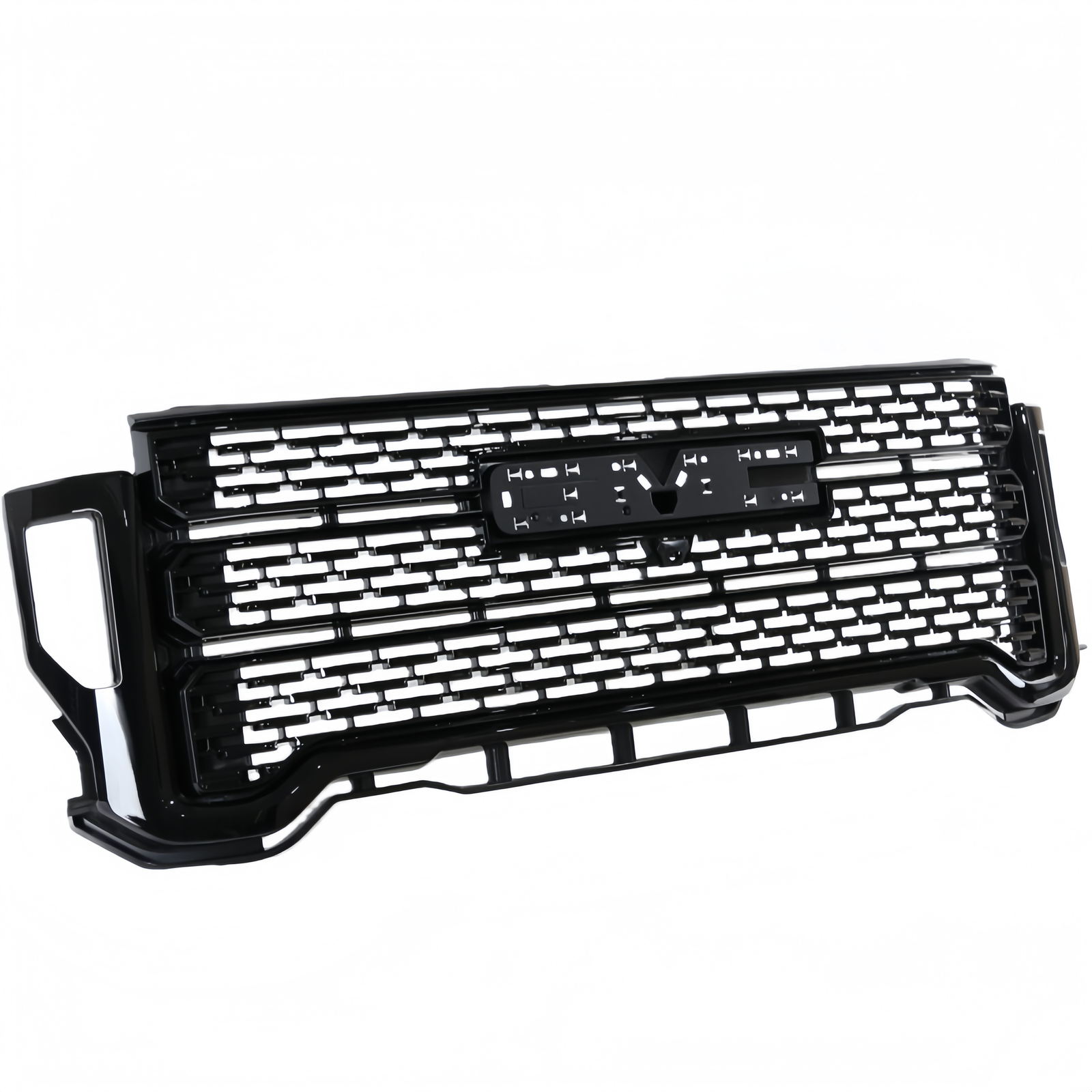 For GMC Sierra 2500 HD 3500 HD 2020-2023 Front Bumper Grille W/Camera Hole