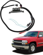 Electric Fan Dual Speed Control Wiring Harness for Chevy Silverado Sierra 99 07