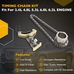 94205SB Engine Timing Chain Kit for Chevy Cadillac GMC Hummer 2006 2017 12556582