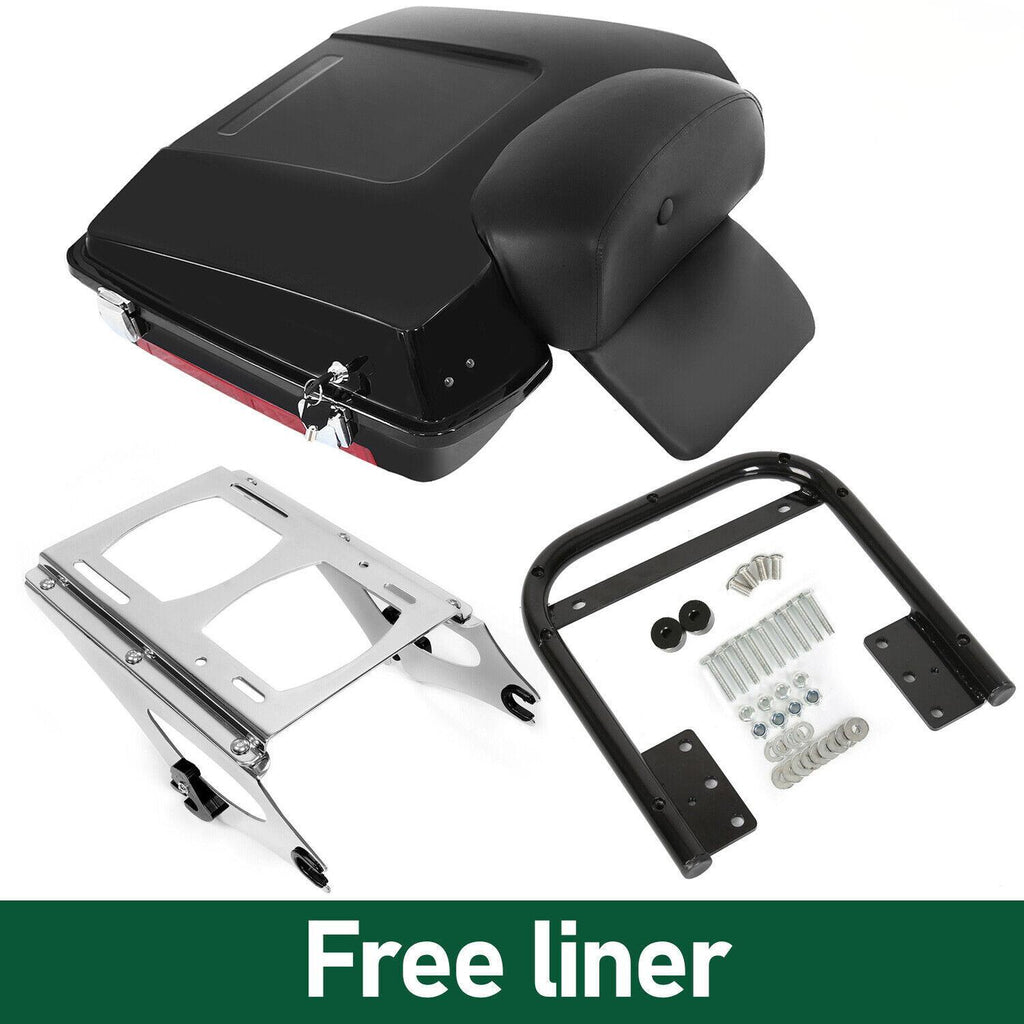 Razor Luggage Trunk Conversion Bracket Mount Rack For 2009-2013 Harley Touring