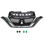 Front Bumper Upper Grille Chrome For 2017-2019 Nissan Versa Note 623109ME0A