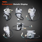 P28H4 47.131000.25 Carburetor for Champion Huayi Dual Fuel Generators