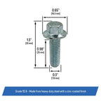 Rear Main Cover Plate Flange Bolts for LS LT Engine LS1 LS2 LS3 LSX LT1 LT2