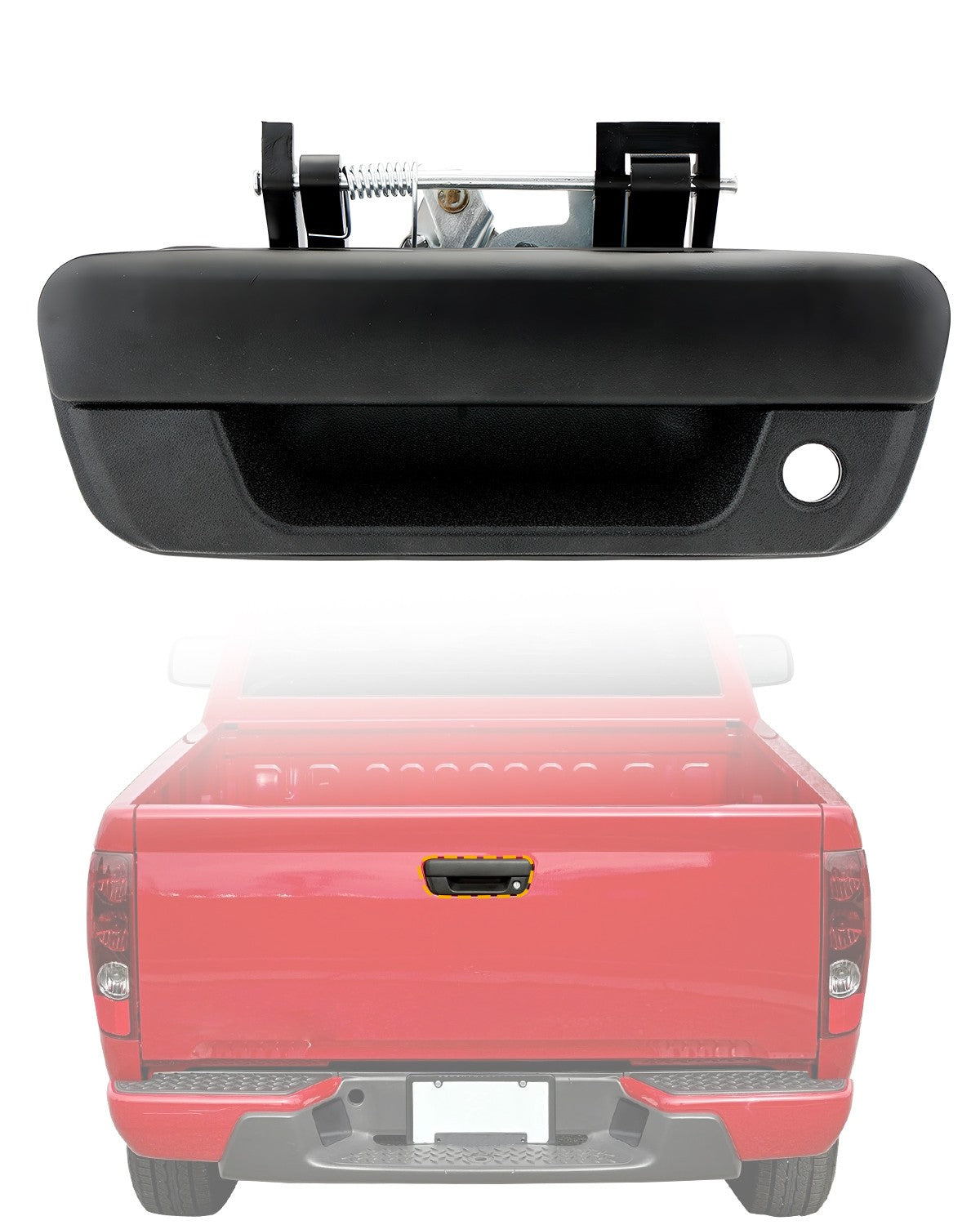 80584 Metal Tailgate Latch Handle for Chevy Colorado GMC Canyon Isuzu 2004 2012
