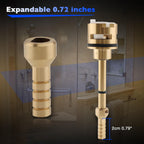 RP71718 3 Function Non Shared Diverter Cartridge Kit for R11000 R22000 Brass