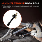 Sway Bar End Link 2in Lift for Chevy GMC Sierra 1500 2500 3500 1999 2019 2 Pack