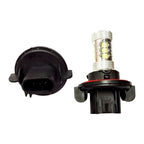 Fits Polaris 2x 80W Super White LED Headlight Bulb ATV Four Wheeler Side by Side