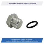 Oil Level Sensor Plug for Chevy GM LS Engines 97 to 14 M20x1.5 Corvette Camaro
