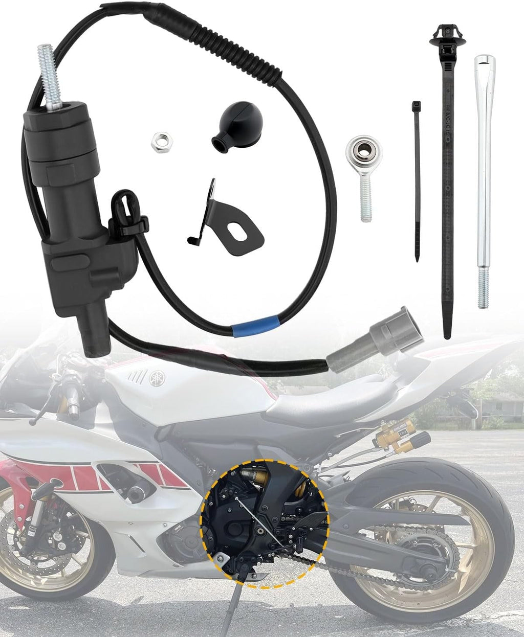 BEB-E81A0-V0-00 Quick Shifter Motorcycle Kit for 2022-2024 Yamaha YZF-R7 GYTR