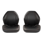 2Pcs Black Sewn Bucket Seats For Yamaha Rhino 450 660 700 5UG-F4710-00-00