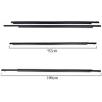 Front Rear Door Belt Moulding Weatherstrips for Toyota Prius 2004 2009