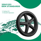 Pressure Washer Wheels for Homelite Ryobi RY80940B 12 x 1.75 1/2 Hub 2 Pack