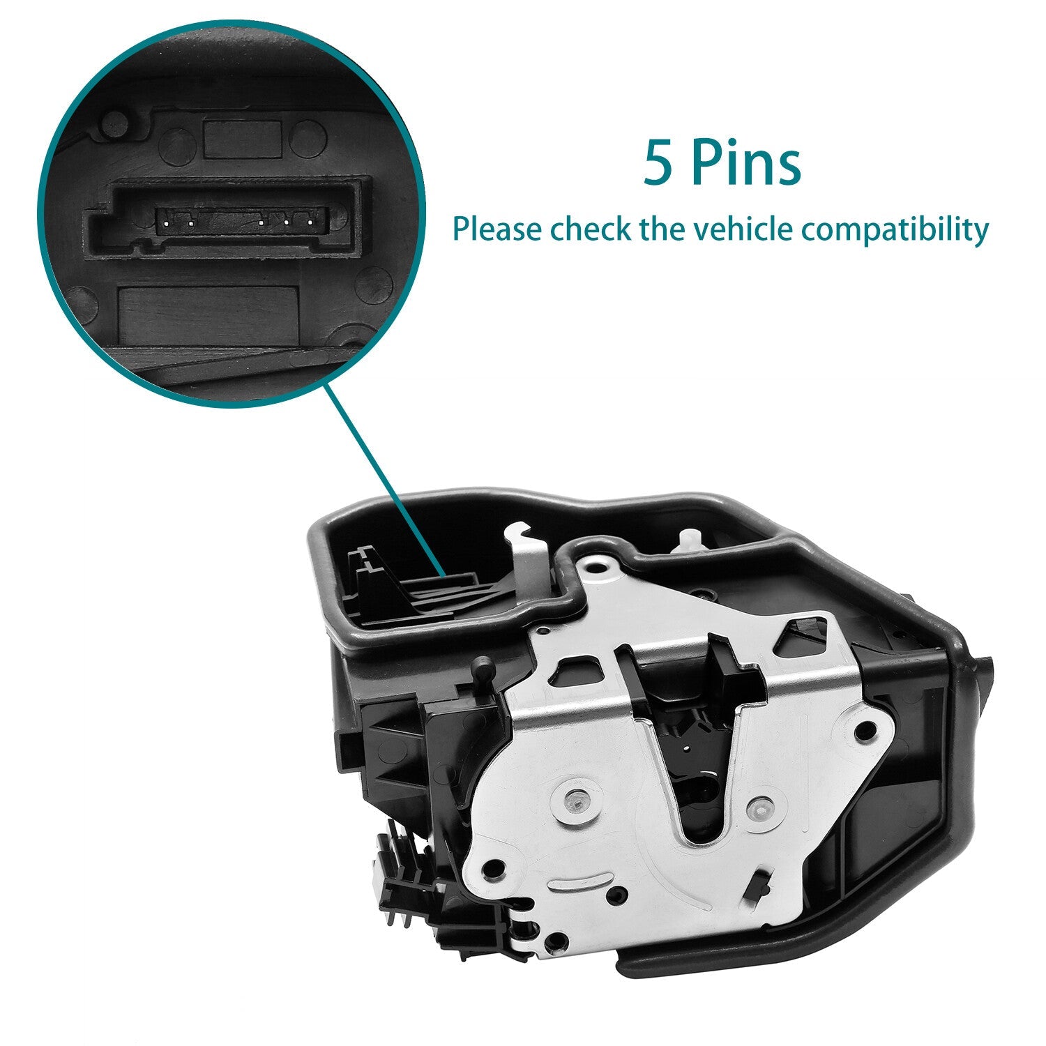 Door Lock Actuator Rear Right For BMW E60 E61 E70 E83 320i 323i 325xi 328i 330i