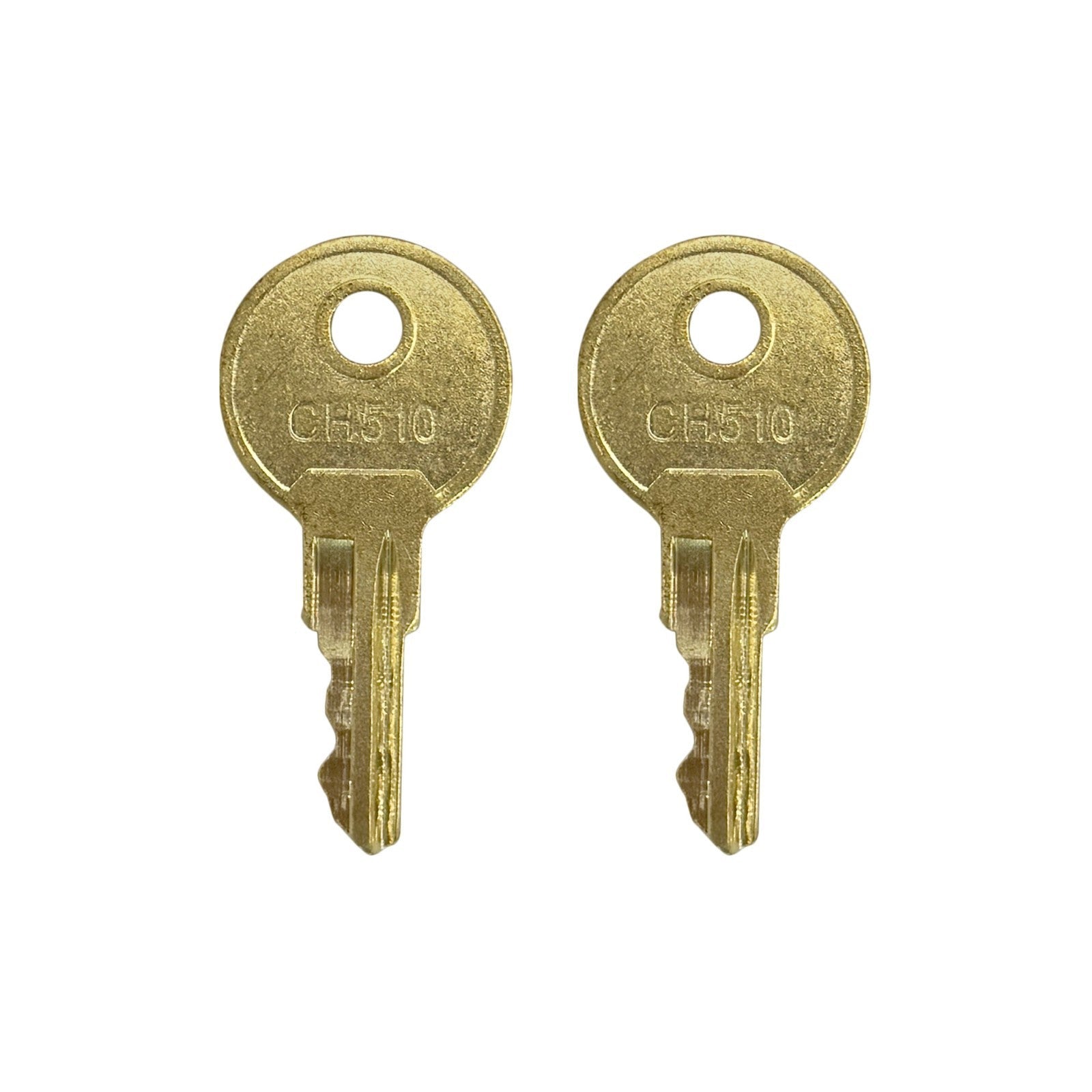 Key Replacement CH510 for Truck Tool Box Trailer Cabinet RV Compartments 2 Pack