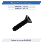 6036593AA Side View Mirror Screws for Jeep Wrangler YJ TJ LJ 1987-2006 6
