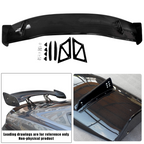 Carbon Fiber Trunk Black Spoiler Wing for Audi A3 S3 RS3 Type-8V 2013-2020