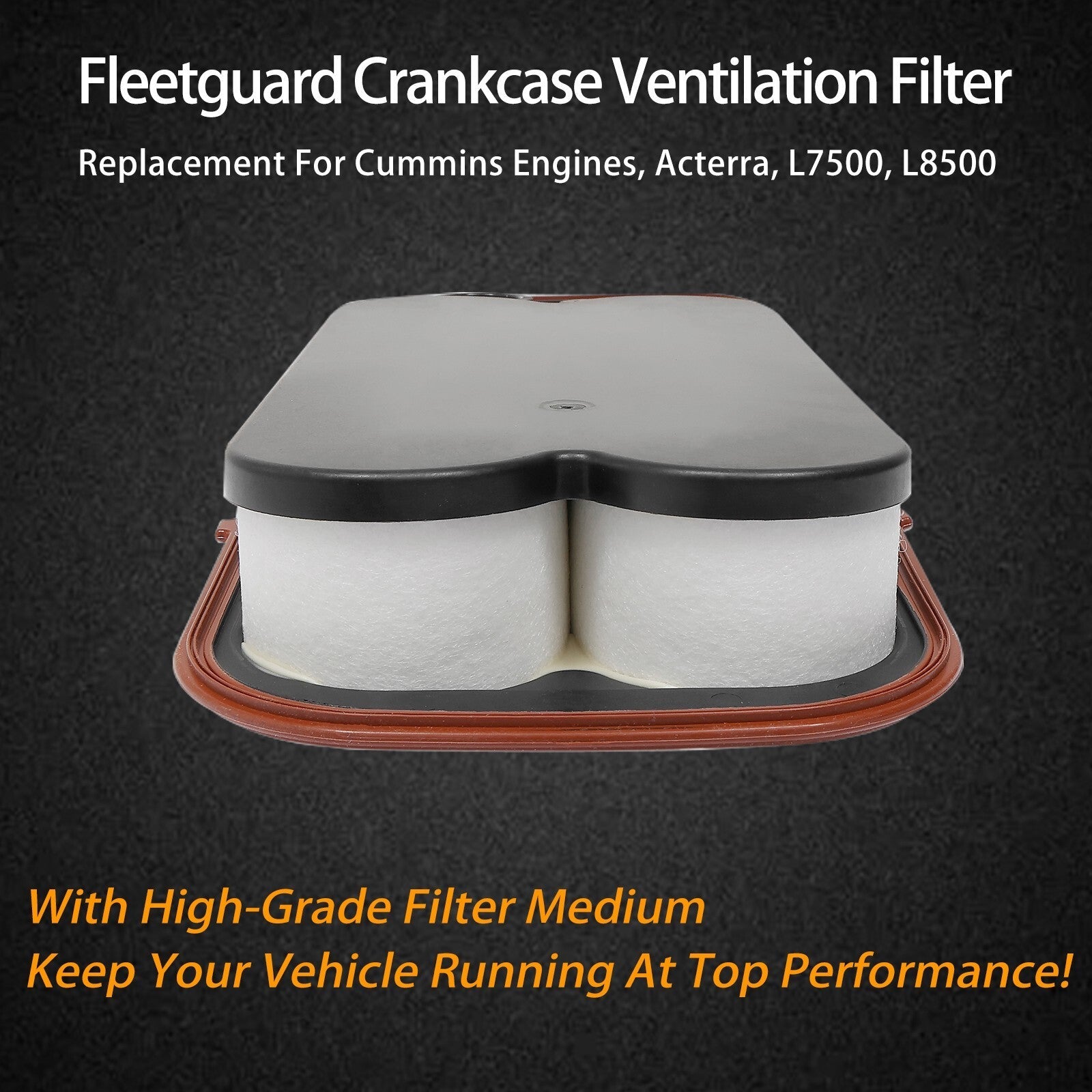 CV50628 Crankcase Ventilation Filter for Fleetguard Cummins Engines 08 10 L7500