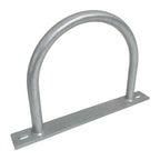 Dock Piling Hoop on Plate 10 Inch Hoop Pile Holder 2 Inch Plate 3 8 Thick 1 Piece