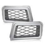 Bumper Caliper Air Duct Left Right Pair for 2003-2007 Chevrolet Silverado SS-Style