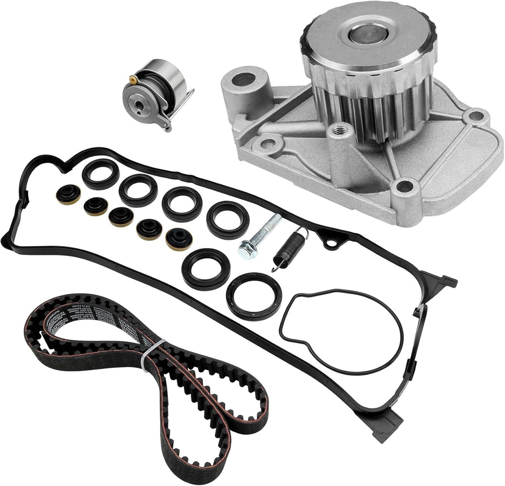 TBK312 Engine Timing Belt Kit Water Pump for Honda 1.7L Civic DX 01 05 TCK312