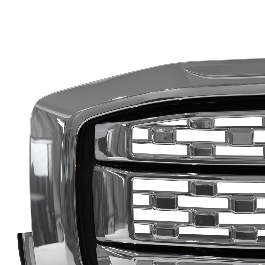 84378394 Front Upper Grille Assembly Chrome for GMC Acadia Denali 2017-2019