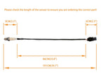 0258017025 LSU 4.9 Lambda WideBand O2 Oxygen Sensor for PLX AEM 30 4110