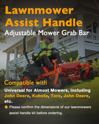 Adjustable Lawn Mower Assist Handle Grab Bar Kit for Almost Zero Turn